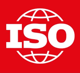 ISO (International Organization for Standardization) logo — Tech OVN holds ISO 9001, 14001, and 27001 certifications